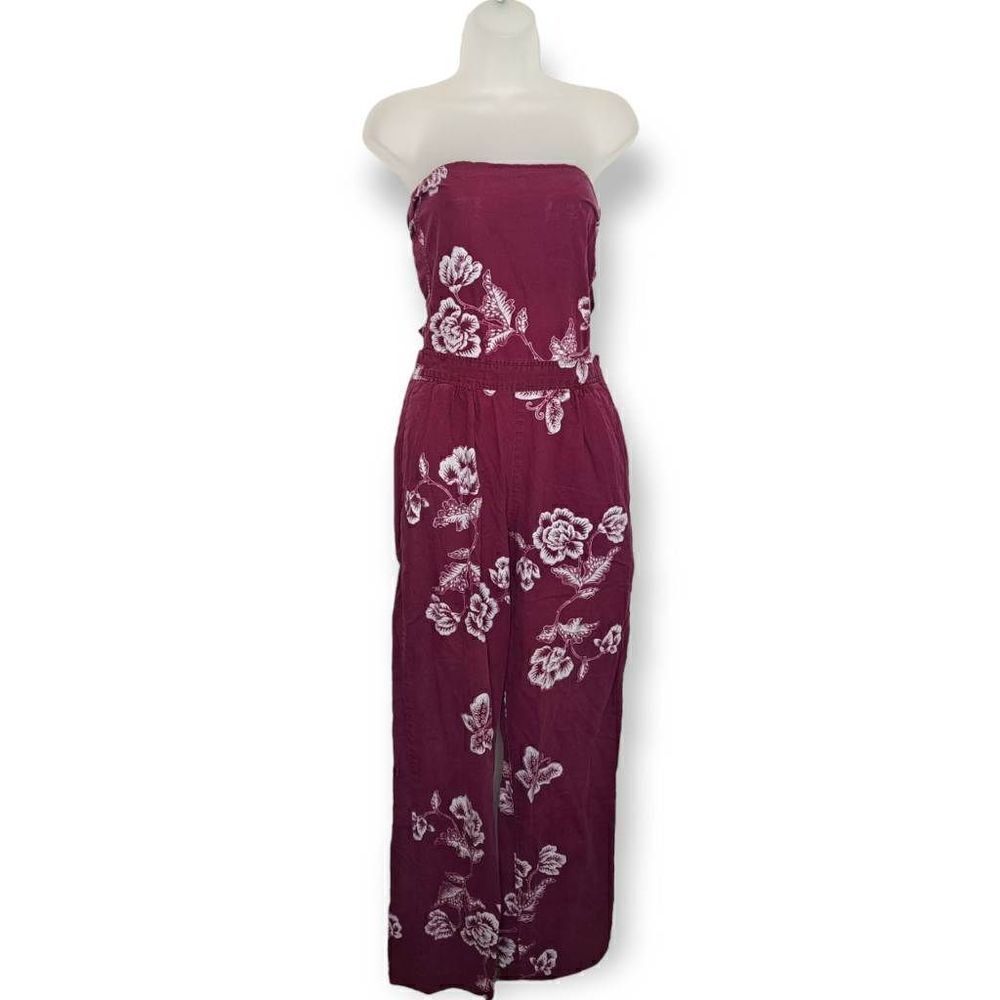 Java Wrap Vintage 1970s Cotton Jumpsuit